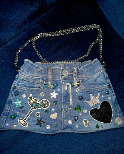 Denim & Diamond Bag